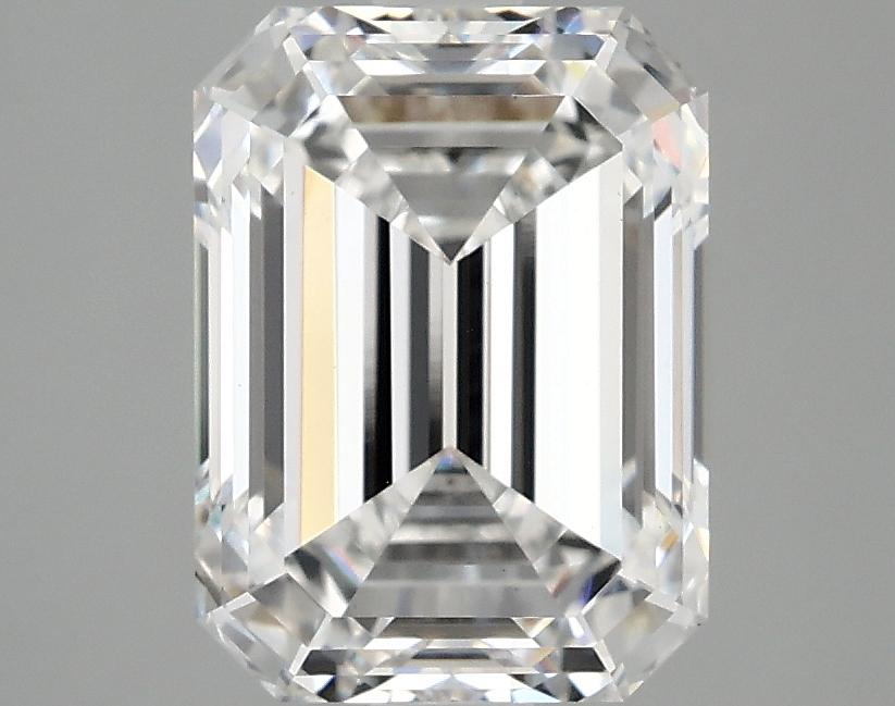 3.01 Carat Emerald Shaped Excellent Cut VS1 IGI Certified Lab Grown Diamond
