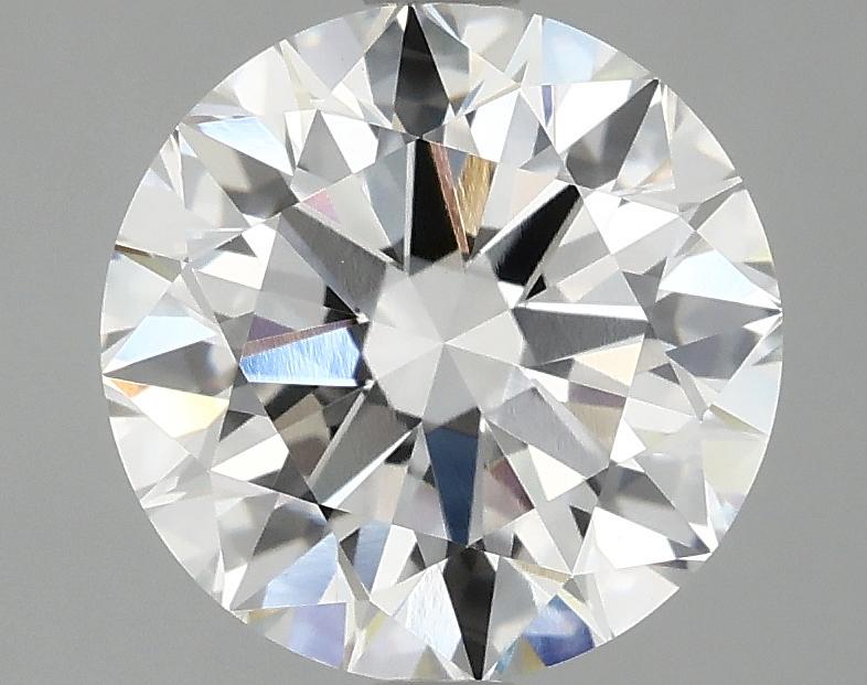 3.02 Carat Round Shaped Excellent Cut VVS2 IGI Certified Lab Grown Diamond