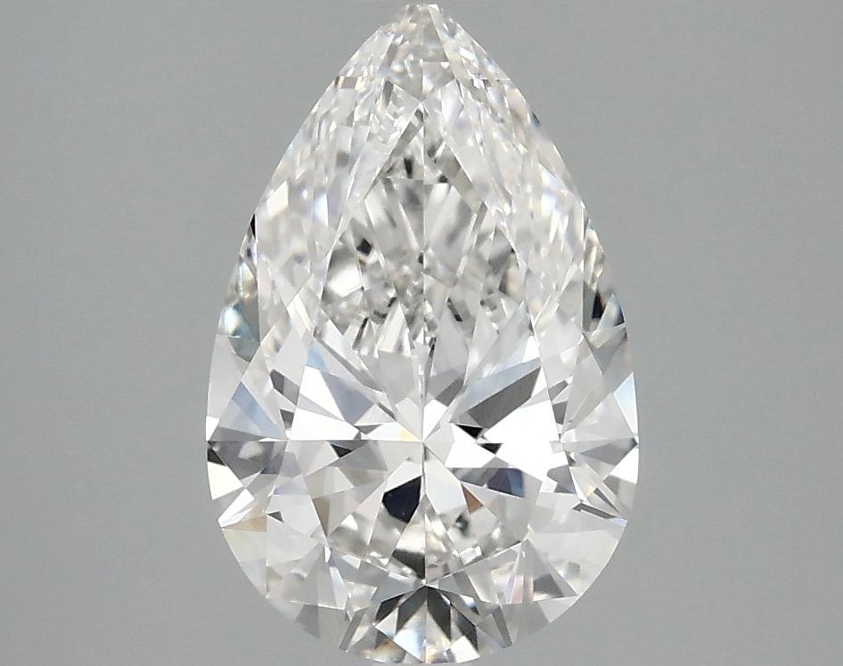 2.01 Carat Pear Shaped Ideal Cut VVS2 IGI Certified Lab Grown Diamond
