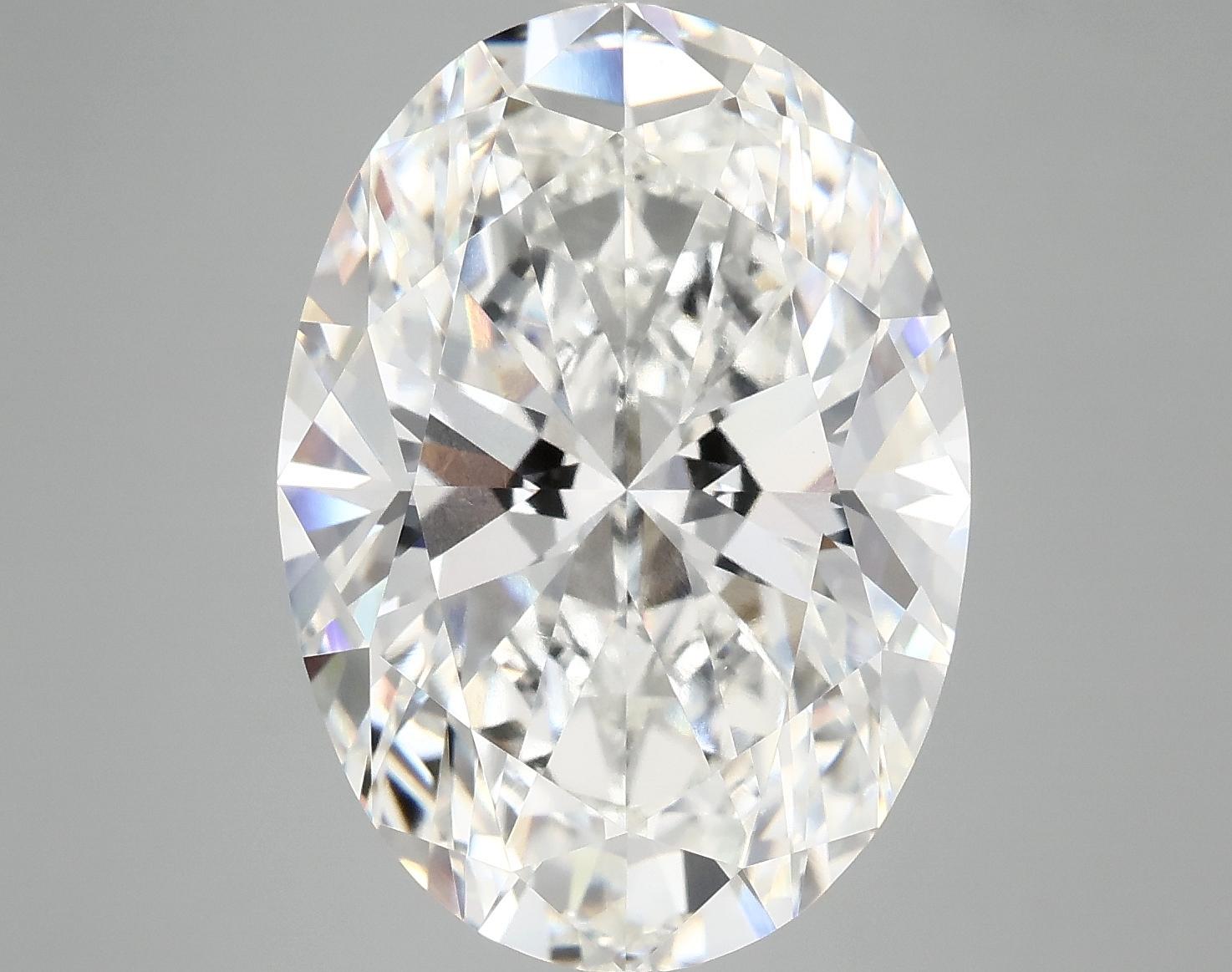 10.4 Carat Oval Shaped Ideal Cut VVS2 IGI Certified Lab Grown Diamond
