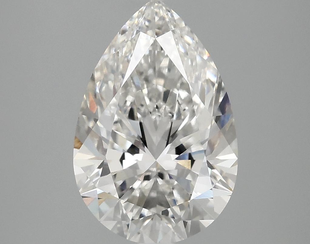 3.04 Carat Pear Shaped Excellent Cut VS1 IGI Certified Lab Grown Diamond
