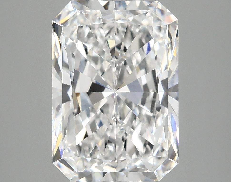 4.07 Carat Radiant Shaped Ideal Cut VVS2 IGI Certified Lab Grown Diamond