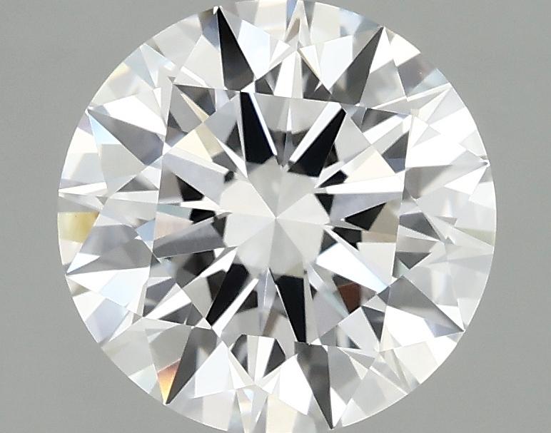 2.58 Carat Round Shaped Ideal Cut VVS2 IGI Certified Lab Grown Diamond