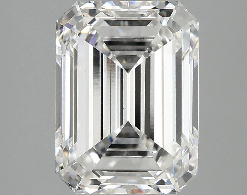 3.09 Carat Emerald Shaped Excellent Cut VS1 IGI Certified Lab Grown Diamond