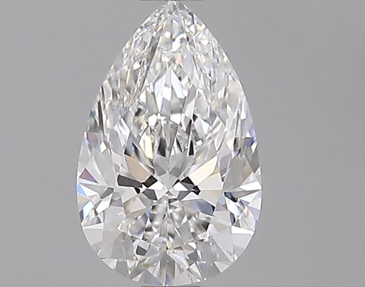 1.02 Carat Pear Shaped Ideal Cut VVS1 IGI Certified Lab Grown Diamond