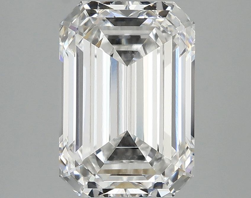 2.97 Carat Emerald Shaped Ideal Cut VVS2 IGI Certified Lab Grown Diamond