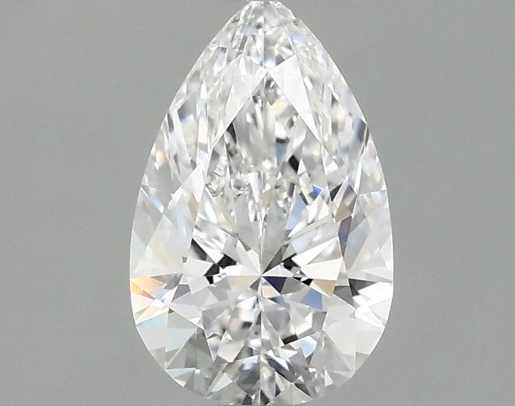 1.08 Carat Pear Shaped Ideal Cut VVS2 IGI Certified Lab Grown Diamond