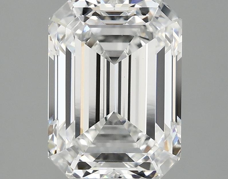 3.04 Carat Emerald Shaped Excellent Cut VS1 IGI Certified Lab Grown Diamond
