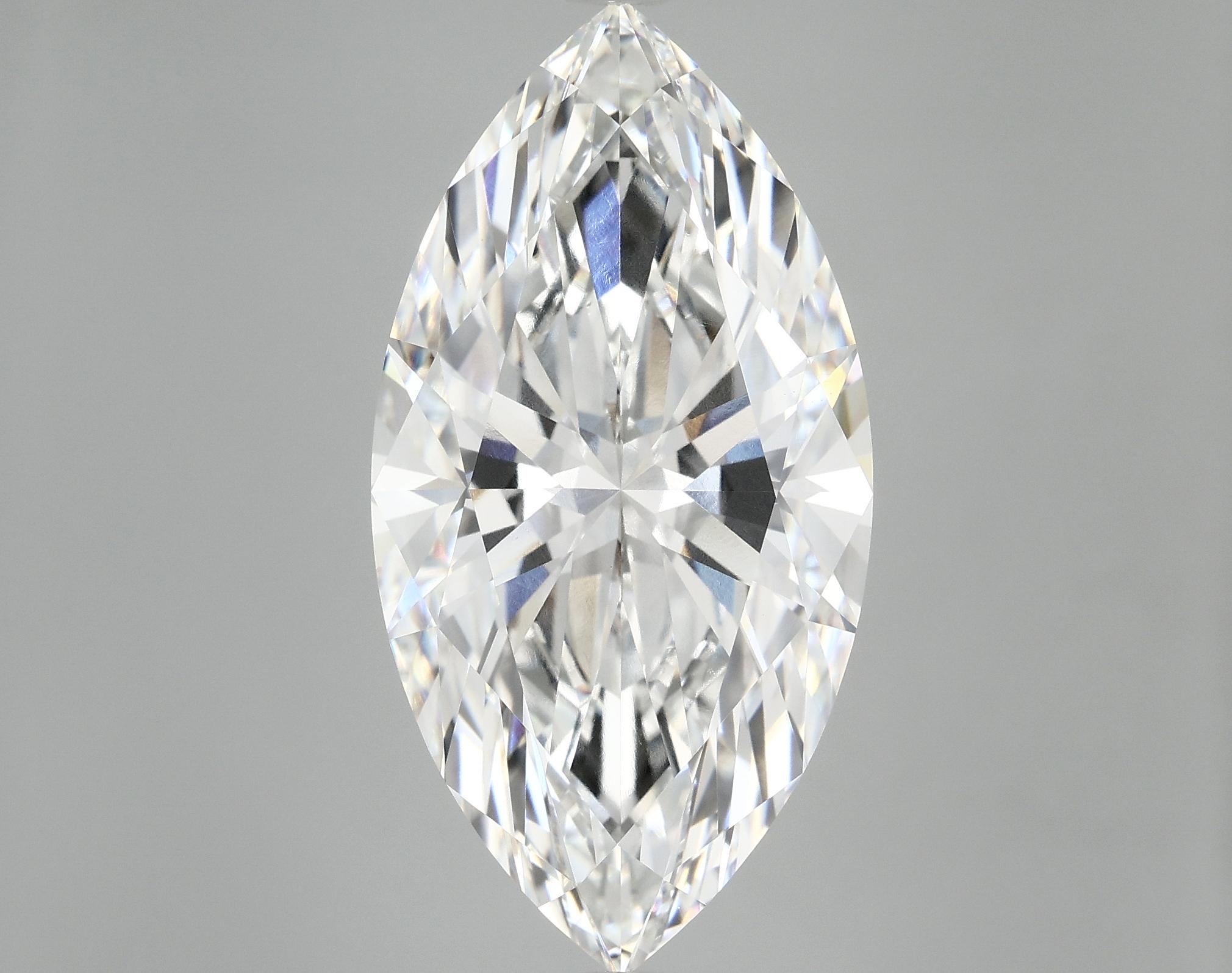 11.28 Carat Marquise Shaped Ideal Cut VVS2 IGI Certified Lab Grown Diamond