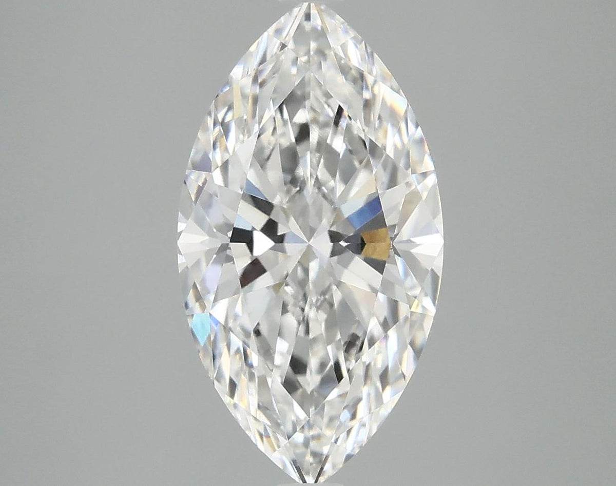 3.1 Carat Marquise Shaped Excellent Cut VVS2 IGI Certified Lab Grown Diamond