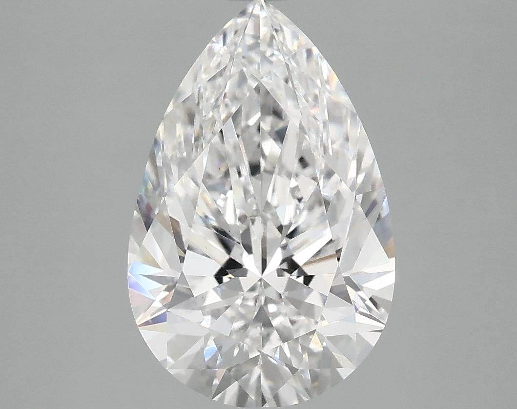 3.06 Carat Pear Shaped Excellent Cut VS1 IGI Certified Lab Grown Diamond