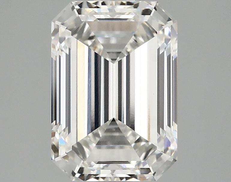 2.52 Carat Emerald Shaped Ideal Cut VVS2 IGI Certified Lab Grown Diamond