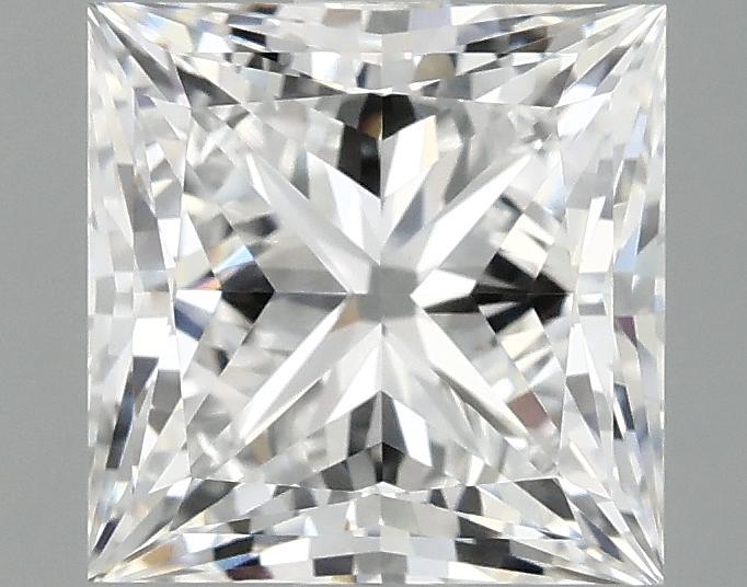 2.04 Carat Princess Shaped Ideal Cut VVS2 IGI Certified Lab Grown Diamond