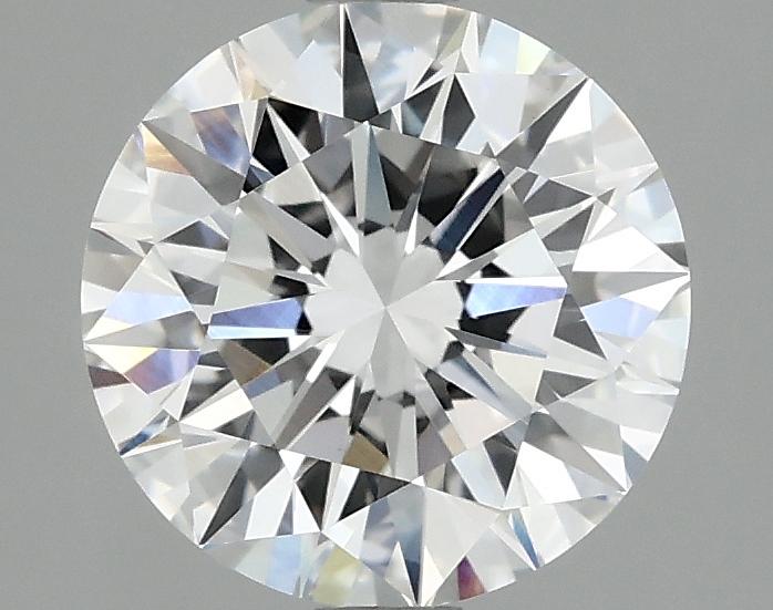 2.05 Carat Round Shaped Ideal Cut VVS2 IGI Certified Lab Grown Diamond