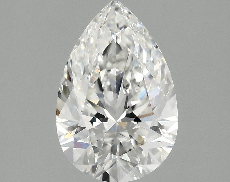 1.57 Carat Pear Shaped Excellent Cut VVS2 IGI Certified Lab Grown Diamond