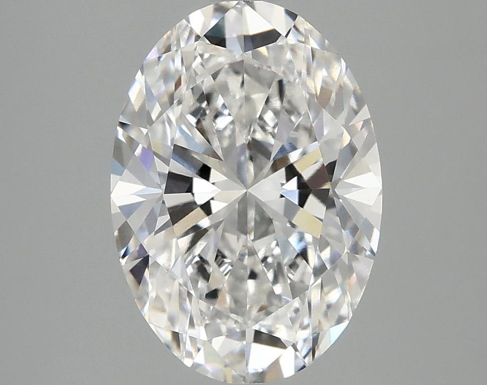 3.04 Carat Oval Shaped Ideal Cut VVS2 IGI Certified Lab Grown Diamond