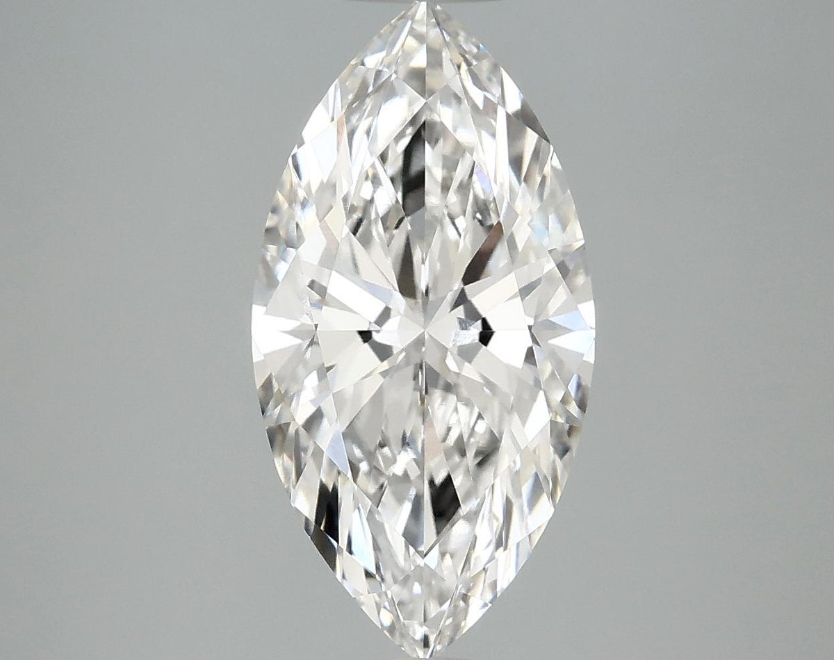 2.97 Carat Marquise Shaped Ideal Cut VVS2 IGI Certified Lab Grown Diamond