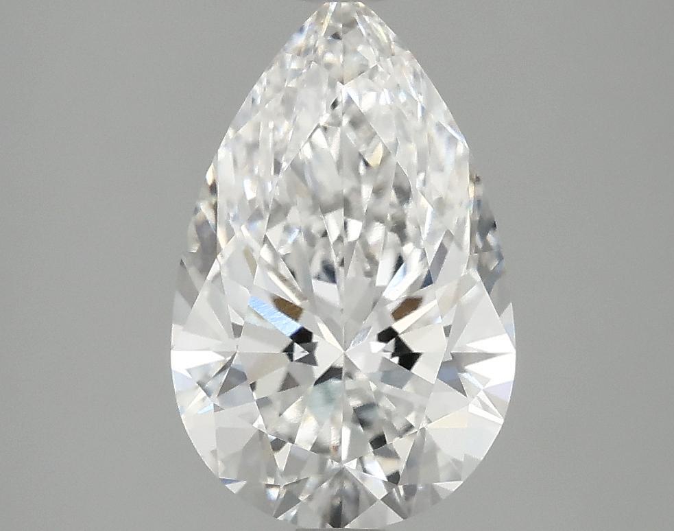 2.51 Carat Pear Shaped Ideal Cut VVS2 IGI Certified Lab Grown Diamond