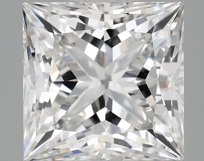 2.07 Carat Princess Shaped Ideal Cut VS1 IGI Certified Lab Grown Diamond