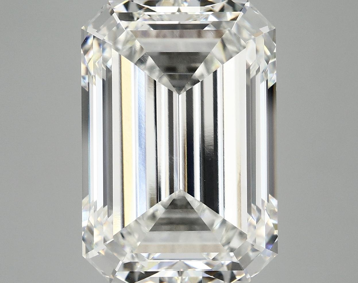 10.18 Carat Emerald Shaped Ideal Cut VVS2 IGI Certified Lab Grown Diamond