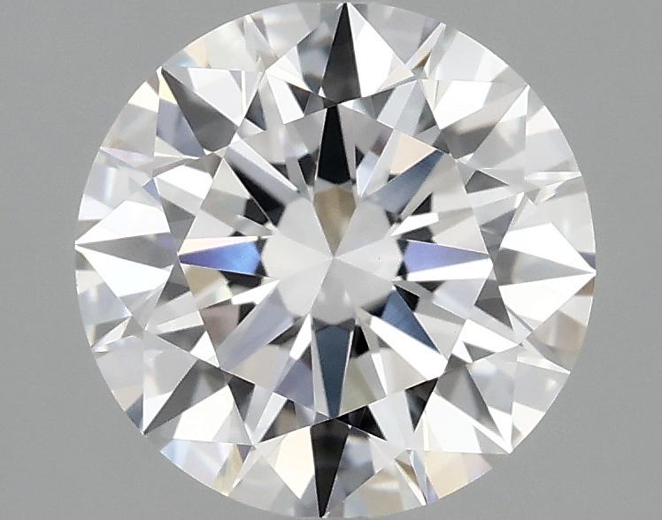 2.05 Carat Round Shaped Ideal Cut VVS2 IGI Certified Lab Grown Diamond