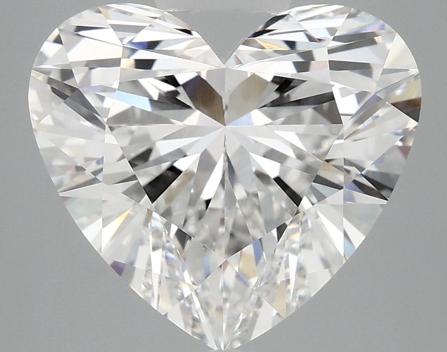 5.04 Carat Heart Shaped Ideal Cut VVS2 IGI Certified Lab Grown Diamond