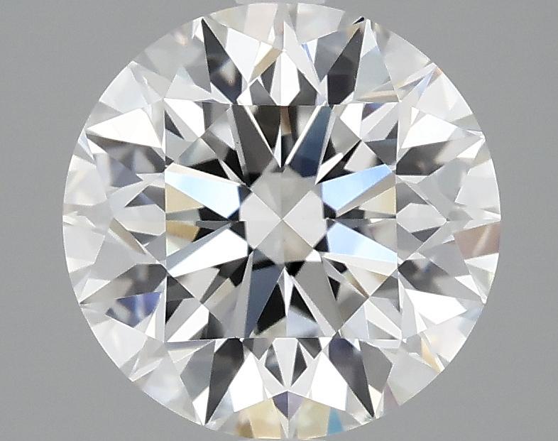 3.06 Carat Round Shaped Excellent Cut VVS2 IGI Certified Lab Grown Diamond