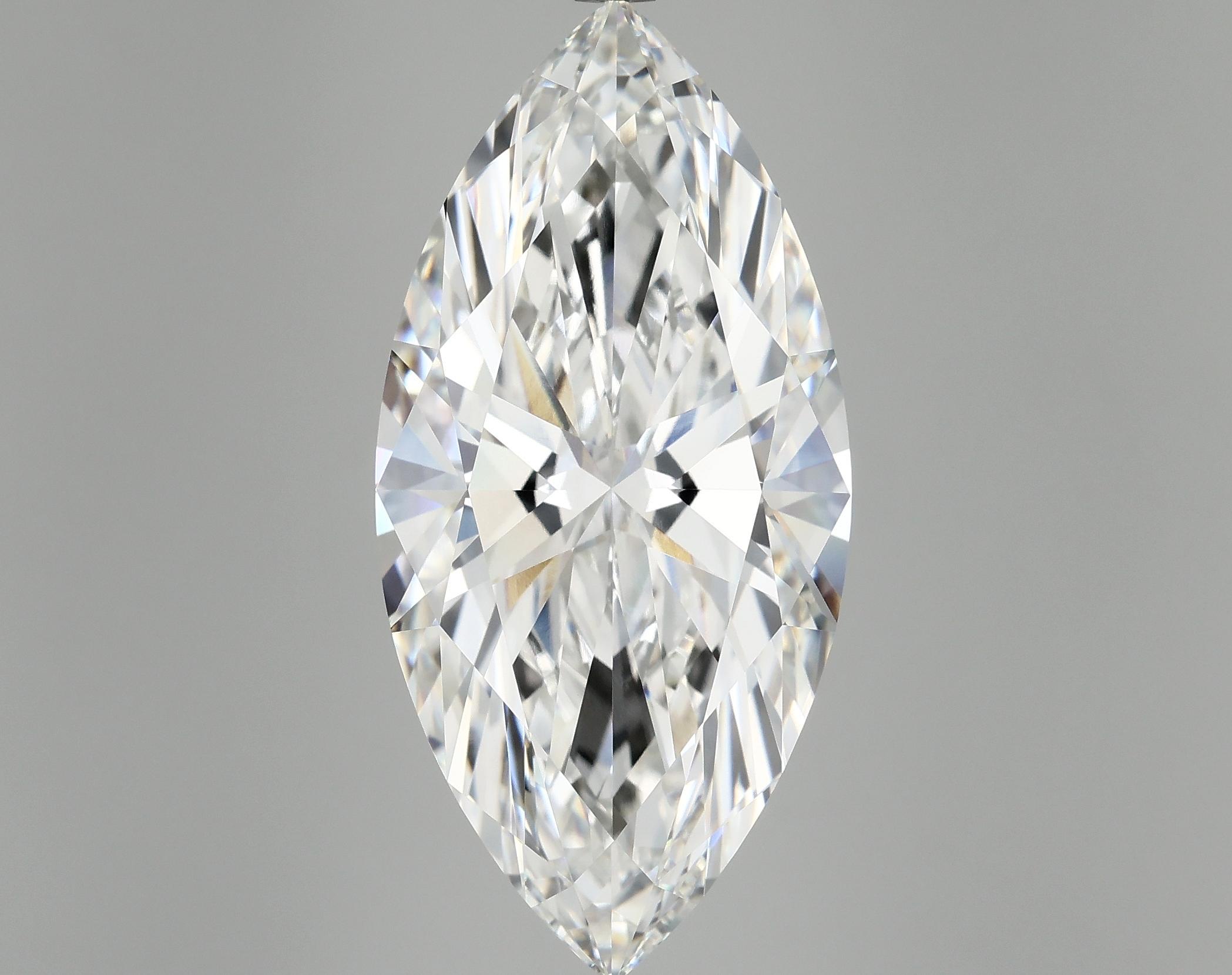 11.47 Carat Marquise Shaped Excellent Cut VVS2 IGI Certified Lab Grown Diamond