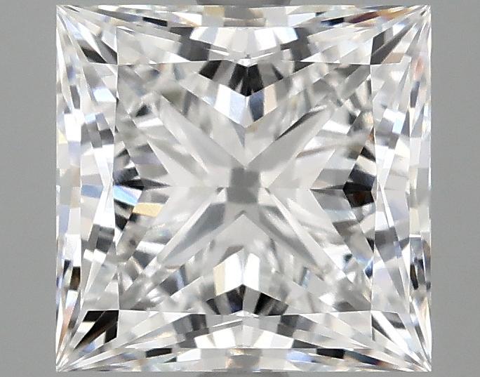 2.9 Carat Princess Shaped Ideal Cut VVS2 IGI Certified Lab Grown Diamond