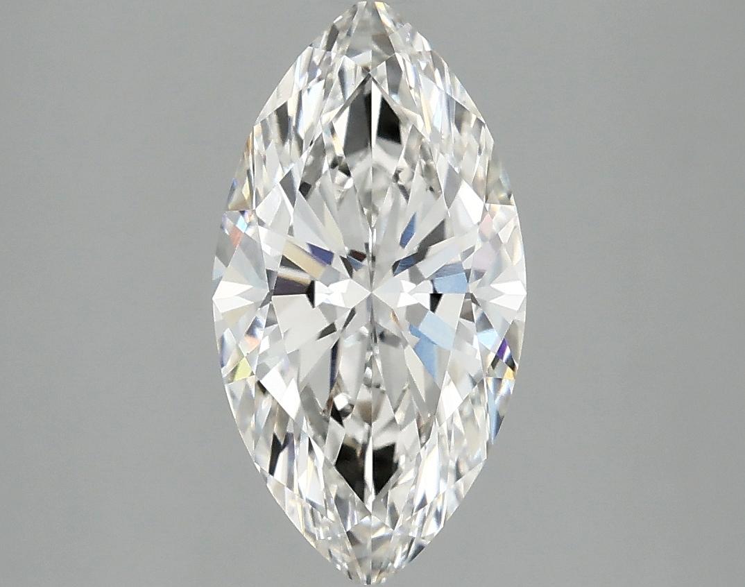 2.03 Carat Marquise Shaped Excellent Cut VVS2 IGI Certified Lab Grown Diamond