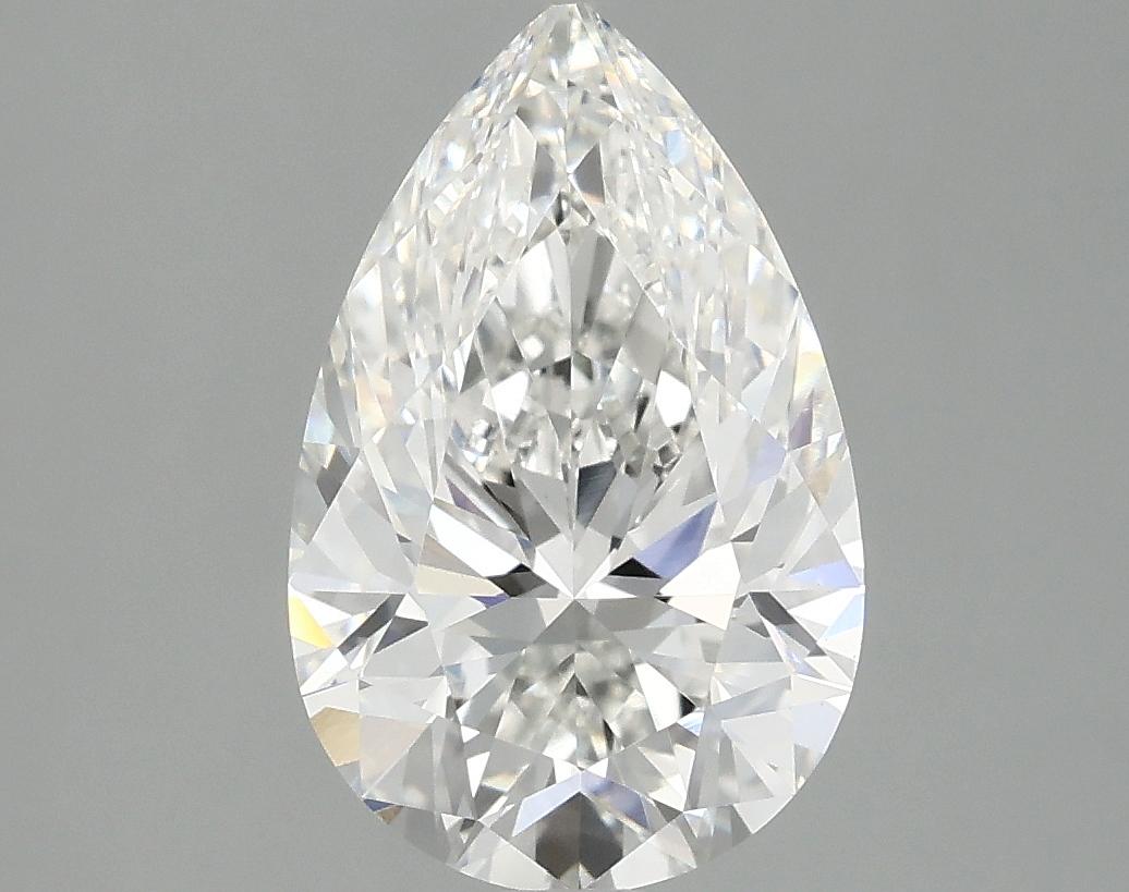 2.54 Carat Pear Shaped Ideal Cut VS1 IGI Certified Lab Grown Diamond