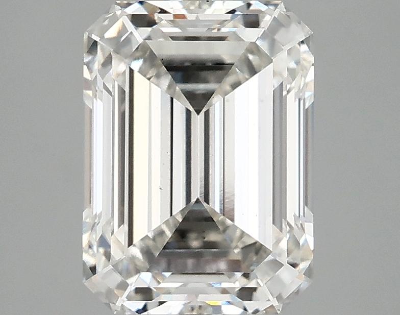 2.96 Carat Emerald Shaped Excellent Cut VS1 IGI Certified Lab Grown Diamond