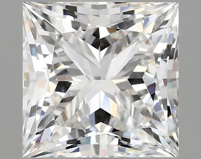 1.56 Carat Princess Shaped Ideal Cut VVS2 IGI Certified Lab Grown Diamond