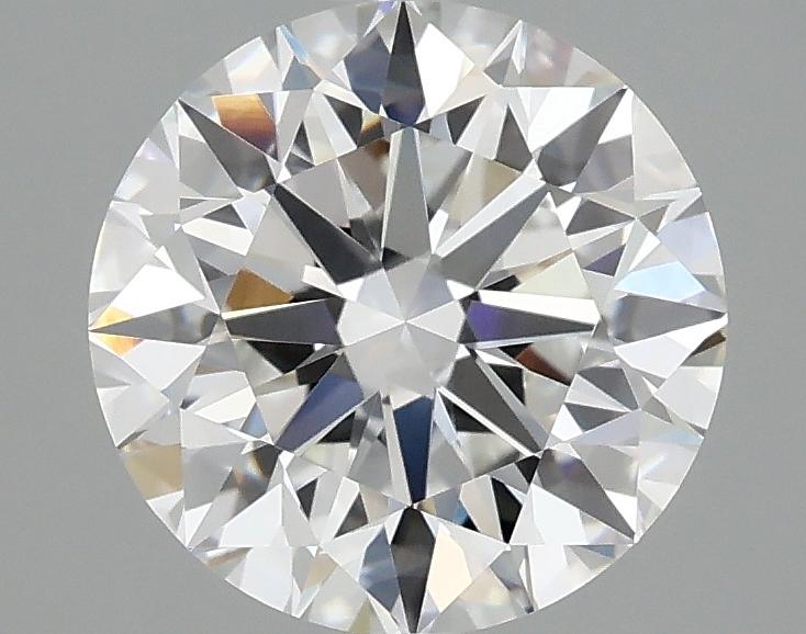 2.56 Carat Round Shaped Excellent Cut VVS2 IGI Certified Lab Grown Diamond