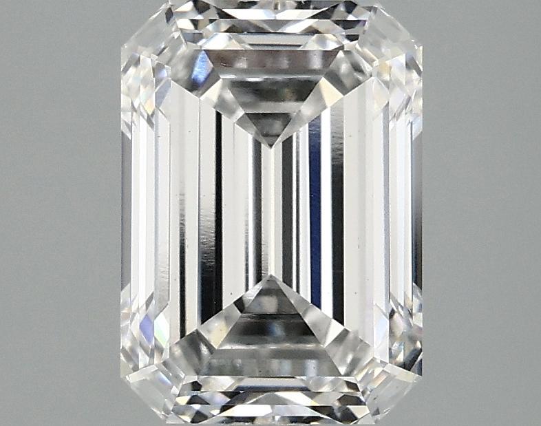 2.53 Carat Emerald Shaped Ideal Cut VS1 IGI Certified Lab Grown Diamond