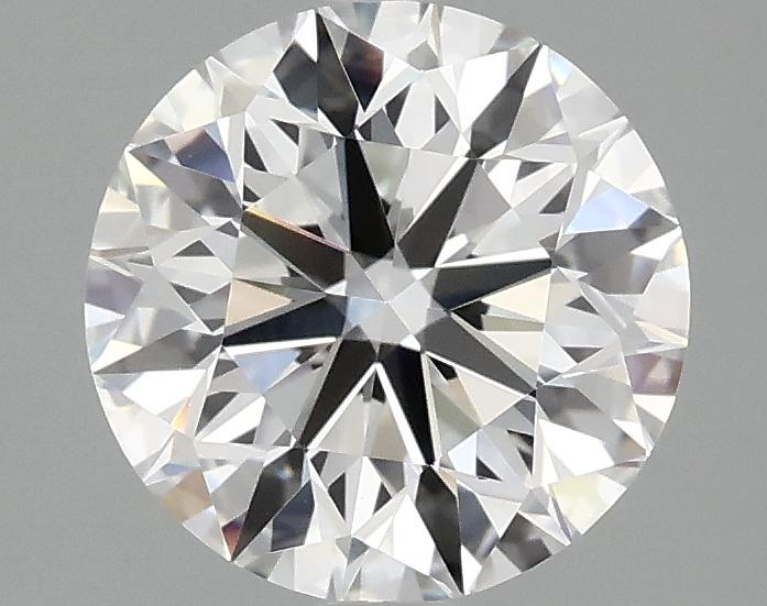 2.05 Carat Round Shaped Excellent Cut VVS2 IGI Certified Lab Grown Diamond