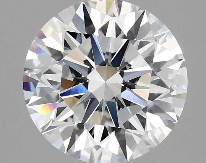 2.09 Carat Round Shaped Ideal Cut VVS2 IGI Certified Lab Grown Diamond