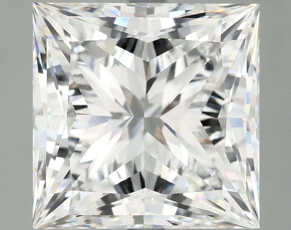7.73 Carat Princess Shaped Ideal Cut VVS2 IGI Certified Lab Grown Diamond
