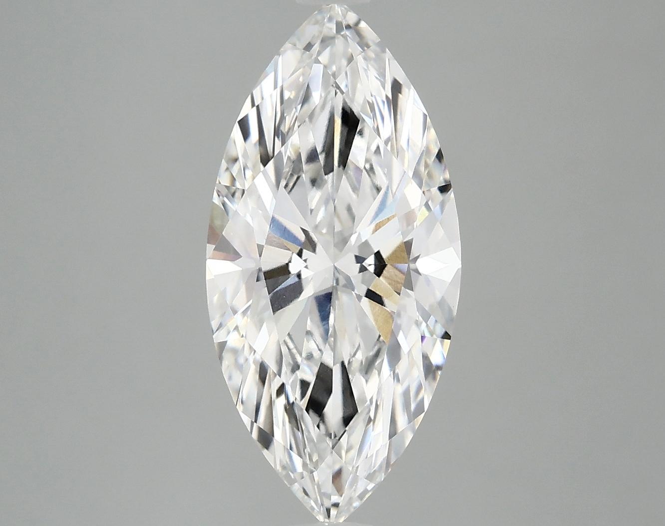 3.1 Carat Marquise Shaped Excellent Cut VS1 IGI Certified Lab Grown Diamond