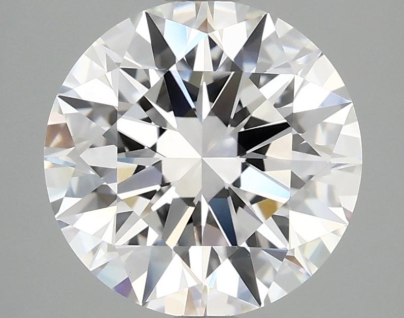 3.07 Carat Round Shaped Ideal Cut VVS2 IGI Certified Lab Grown Diamond
