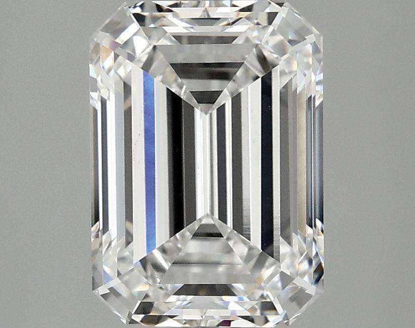 3.08 Carat Emerald Shaped Ideal Cut VS1 IGI Certified Lab Grown Diamond