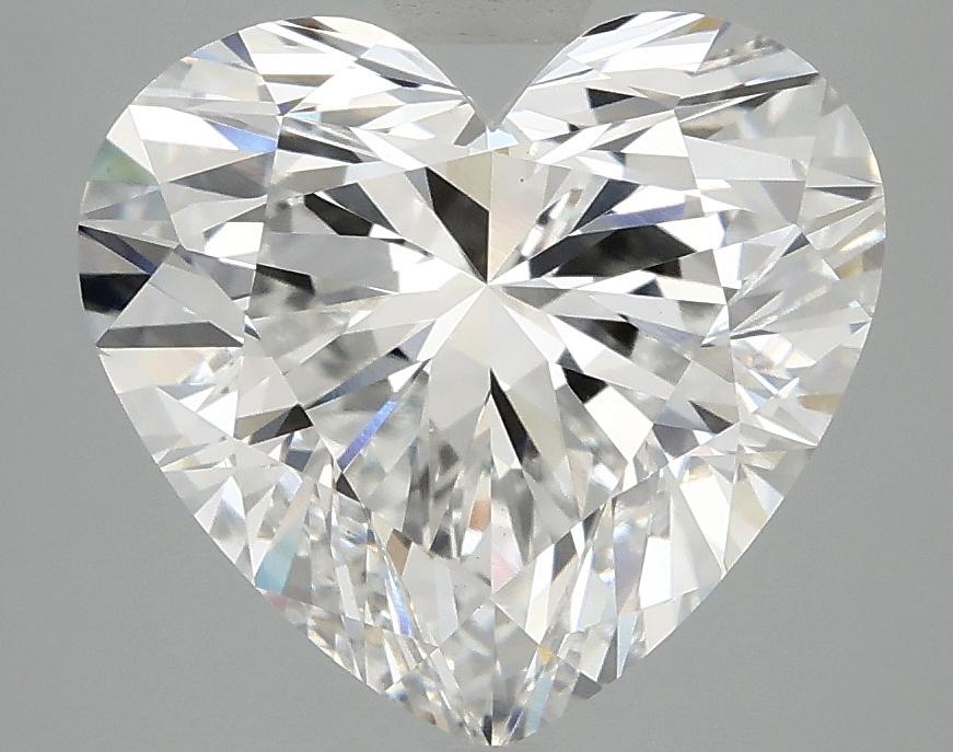 4.09 Carat Heart Shaped Ideal Cut VS1 IGI Certified Lab Grown Diamond