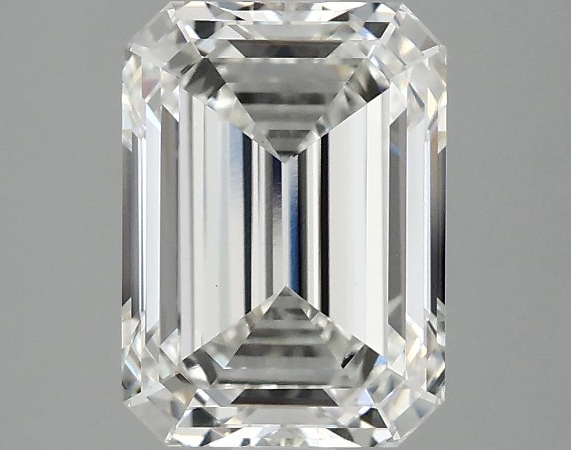 3.08 Carat Emerald Shaped Excellent Cut VS1 IGI Certified Lab Grown Diamond