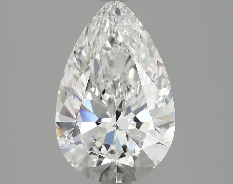 2.02 Carat Pear Shaped Ideal Cut VVS2 IGI Certified Lab Grown Diamond