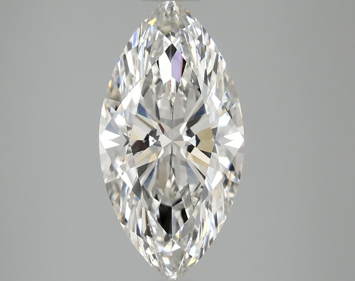 3.09 Carat Marquise Shaped Ideal Cut VS1 IGI Certified Lab Grown Diamond