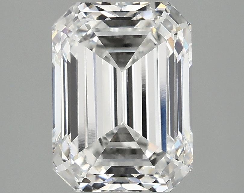 3.06 Carat Emerald Shaped Excellent Cut VVS2 IGI Certified Lab Grown Diamond