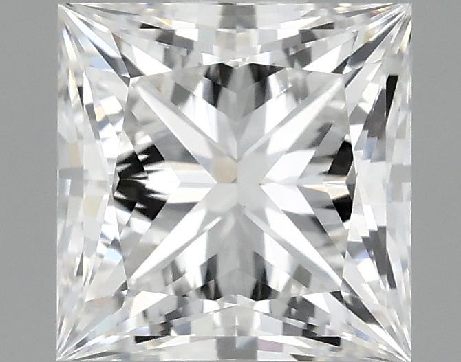 0.97 Carat Princess Shaped Ideal Cut VVS2 IGI Certified Lab Grown Diamond