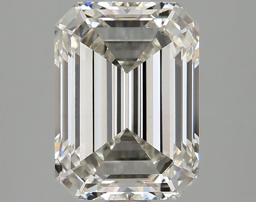 3.09 Carat Emerald Shaped Excellent Cut VS1 IGI Certified Lab Grown Diamond