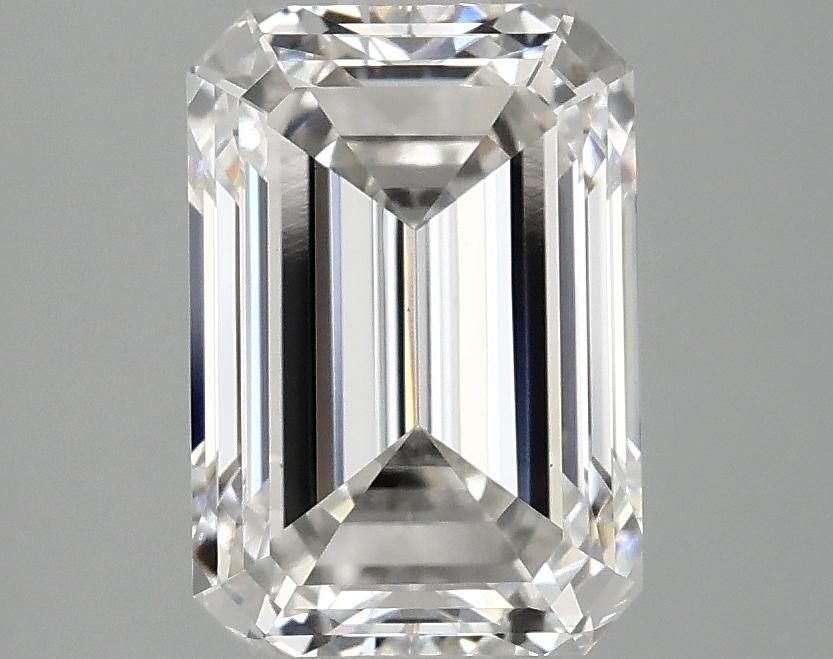 2.98 Carat Emerald Shaped Ideal Cut VS1 IGI Certified Lab Grown Diamond
