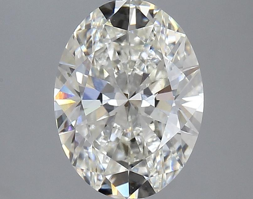 2.5 Carat Oval Shaped Excellent Cut VS1 IGI Certified Lab Grown Diamond